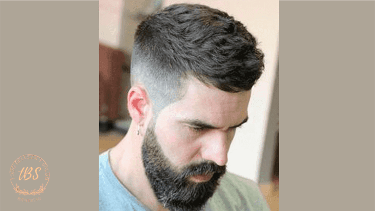 Corte texturizado con barba